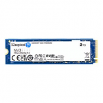 Kingston SSD | NV3 | 2000 GB | SSD form factor M.2 2280 | Solid-state drive interface PCIe NVMe Gen 4.0 (x4) | Read speed 6000 MB/s | Write speed 5000
