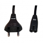 Cablexpert | Power cord (C7), VDE approved | PC-184-075-1.8M | Black | CEE 7/16 to C7