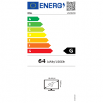 Dell U5226KW | 52 " | IPS | 6K | 21:9 | 120 Hz | 5/8 ms | 6144 x 2560 pixels | 400 cd/m&sup2; | HDMI ports quantity 2 | Silver