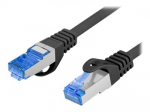 LANBERG Patchcord cat.6A FTP 2m black