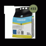 PERMACOLOR #33 cementinis glaistas plytelių tarpams glaistyti, 2,5kg,