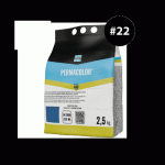 PERMACOLOR #22 cementinis glaistas plytelių tarpams glaistyti, 2,5kg,