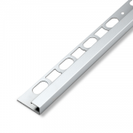 Anoduotas SILVER aliuminis, Q forma, H 4.5mm, L 2700 mm