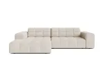 Jennifer &mdash; kampinė sofa (234x167x78 cm) - Green (Bluvel 77) / Right