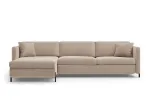 Gloria &mdash; kampinė sofa (286x170x88 cm) - Green (Salvador 8) / Left