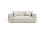 Strino &mdash; Sofa - Grey (Sorella 89) / Black Plastic