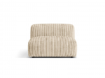 Martina &mdash; modulinė sofa - Graphite (Monet Graphite) / Black Plastic