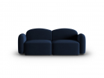 Blair &mdash; Sofa - Brick (Eden 10 Terra) / Black Plastic