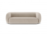 Kate &mdash; Sofa - Powder Pink (Baloo 2072) / Black Plastic