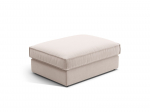 Pola &mdash; Pouf - White (BABEL WHITE) / Black Plastic