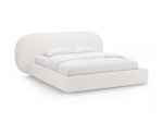 Ovalo &mdash; Bed - Powder Pink (Baloo 2072) / Black Plastic