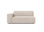 Jodie &mdash; modulinė sofa - Moss Green (Liberty 12) / Black Plastic