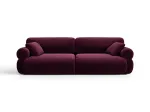 Ophelia &mdash; sofa (257x110x84 cm) - Green (Salvador 8)