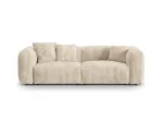 Martina &mdash; Sofa - Chocolate (Vogue 6) / Black Plastic