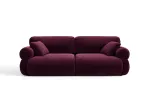 Ophelia &mdash; sofa (217x110x84 cm) - Green (Salvador 8)