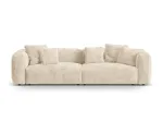 Martina &mdash; Sofa - Chocolate (Vogue 6) / Black Plastic