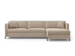 Gloria &mdash; kampinė sofa (266x170x88 cm) - Green (Bjorn 77) / Left