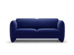 Georgia &mdash; sofa (168x90x80 cm) - Black (Magic Velvet 2219)