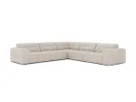 Jennifer &mdash; kampinė sofa (285x285x78 cm) - Green (Eden 12 Olive)