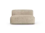 Martina &mdash; Modulinė Sofa - Chocolate (Vogue 6) / Black Plastic