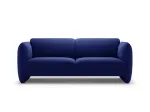 Georgia &mdash; sofa (204x90x80 cm) - Black (Magic Velvet 2219)