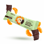 QNT Vegan 25% Protein Bar 40 g &Scaron;okolado su avietėmis