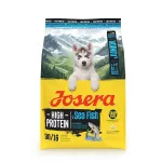 Josera High Protein Junior Sea Fish  sausas pa&scaron;aras jauniems &scaron;unims su žuvim, 3 kg