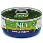 F02062 FARMINA N&D PRIME - CAT Wet Lamb&Blueberry ADULT 70 g (pak.24)