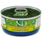F02048 FARMINA N&D PRIME - CAT Wet Wild Boar&Apple ADULT 70 g (pak.24)