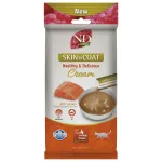 F08934 FARMINA N&D QUINOA CAT SKIN&COAT - CREAM with Salmon 4x15g (pak15)