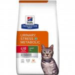 Hill&rsquo;s Prescription Diet Feline c/d Multicare Stress + Metabolic Sausas maistas katėms &scaron;lapimo sistemos sveikatingumui ir svorio kontrolei (su vi&scaron;tiena) 3 kg
