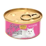 Perfecto Cat Pate, konservuotas pa&scaron;aras katėms, pa&scaron;tetas su la&scaron;i&scaron;a ir krevetėmis, 85g