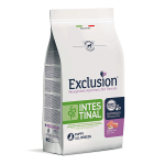 Exclusion Intestinal dietinis sausas pa&scaron;aras mažiems &scaron;uniukams su kiauliena ir ryžiais, 2kg