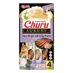 Churu Luxury kreminis skanėstas katėms su tunu ir karali&scaron;kosiomis krevetėmis N4