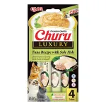 Churu Luxury kreminis skanėstas katėms su tunu ir plek&scaron;ne N4