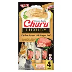 Churu Luxury kreminis skanėstas katėms su vi&scaron;tiena ir japoni&scaron;ka jautiena N4