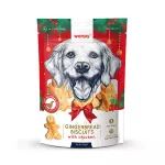 Wanpy skanėstai &scaron;unims Gingerbread su vi&scaron;tiena xmas, 100g