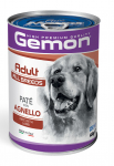 GEMON - Wet Dog Pate Adult Konservuotas maistas suaugusiems &scaron;unims (su ėriena) 400 g