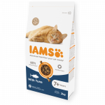 IAMS sausas maistas seniorėms katėms su tunu, 800g.