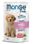 M01114 Monge Fresh - Pouches Dog Puppy Pork/Vegetables 85g (pak28)
