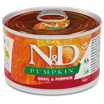 F02345 FARMINA N&D PUMPKIN - DOG Wet Quail&Pumpkin ADULT MINI 140 g (pak.6)