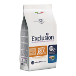 Exclusion Metabolic-Mobility dietinis sausas pa&scaron;aras mažų veislių &scaron;unims su kiauliena ir kanapėmis, S, 2 kg