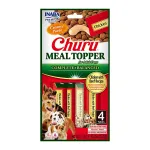 Churu Meal topper skanėstas &scaron;unims maistui gardinti su vi&scaron;tiena ir jautiena, 4 vnt.