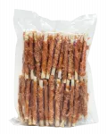 Sausgyslinė lazdelė apsukta vi&scaron;tiena, skanėstas &scaron;unims, 1 kg