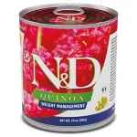 F02666 FARMINA N&D QUINOA - DOG Wet WEIGHT MANAGEMENT ADULT 285 g (pak.6)