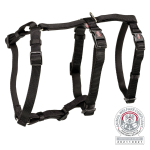 Trixie Panic petne&scaron;os su apsauga nuo nuo pabėgimo, L-XL 75-100 cm-25 mm, juodos