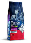 Monge BWILD All Breeds Puppy&Junior Sausas maistas &scaron;uniukams (su elniena) 12 kg