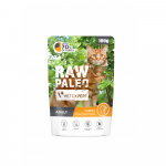 Raw Paleo adult cat - Turkey pouch 100g