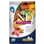 FARMINA N&D TROPICAL SELECTION &ndash; DOG Sausas maistas suaugusiems mažų veislių &scaron;unims su ėriena 5 kg
