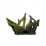 AQUA NOVA dekoracija akvariumui laivas 25x9x17cm